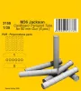 CMK M36 Jackson Cardboard Transport Tube for 90 mm Gun (6 pcs.) - 90 mm-es löveg szállító kartoncsövei – 6 db