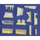 CMK JAS-39D Gripen untercarriage für Italeri Bausatz - futómű-részletező készlet