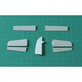   CMK Hawker Seahawk - control surfaces set for Trumpeter kit - kormányfelület-készlet