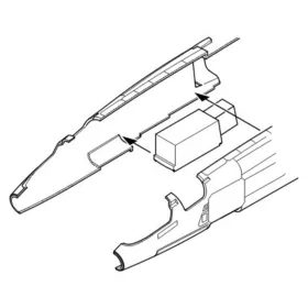   CMK TSR-2 Nose Undercarriage bay für Airfix Bausatz - TSR-2 orr – futóműakna