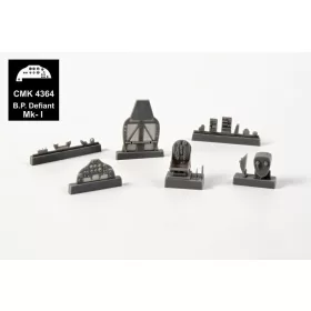  CMK Defiant Pilot's Cockpit set,for Airfix – cockpit-kiegészítő