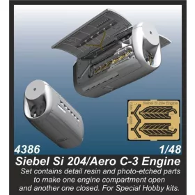 CMK Siebel Si 204/Aero C-3 Engine - motor