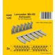 CMK Lancaster Mk.I/III Exhausts 1/48 / for HK Models kit - kipufogócsonkok