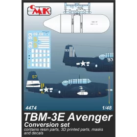   CMK TBM-3E Avenger Conversion Set  / for Accurate/Academy kits - átalakító készlet, Accurate Miniatures / Academy maketthez