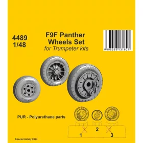   CMK F9F Panther Wheels Set / for Trumpeter kits - kerékkészlet