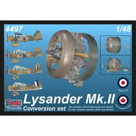   CMK Lysander Mk.II (Perseus Engine) Conversion Set for Airfix - Perseus motoros átalakító készlet
