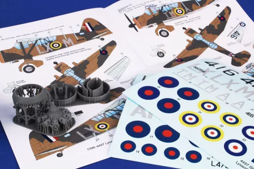 CMK Lysander Mk.II (Perseus Engine) Conversion Set for Airfix - Perseus motoros átalakító készlet
