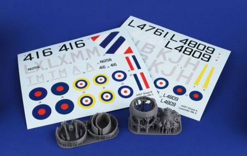 CMK Lysander Mk.II (Perseus Engine) Conversion Set for Airfix - Perseus motoros átalakító készlet