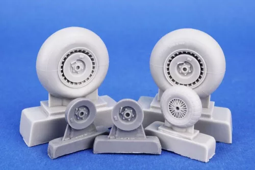 CMK Dornier Do 217 Wheels Correction Set for ICM - Dornier Do 217 korrekciós – kerékkészlet