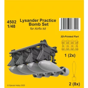   CMK Lysander Practice Bomb Set for Airfix - gyakorlóbomba-készlet