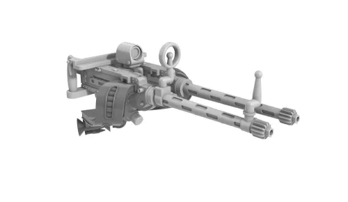 CMK Lysander Twin Browning machine gun for Airfix - géppuska