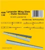 CMK Lysander Wing Slats - Outer Sections for Airfix - külső orrsegédszárnyak