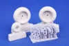 CMK A-20B/C/DB-7 Boston Mk.III Wheels for HK Models - kerékkészlet