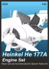 CMK Heinkel He 177A Engine set for Special Hobby - motorkészlet