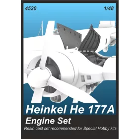   CMK Heinkel He 177A Engine set for Special Hobby - motorkészlet