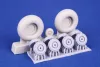 CMK HP.52 Hampden Wheels for ICM - kerékkészlet
