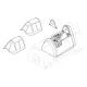 CMK F6F/-3 Hellcat, Cockpit, Resin + Photoetch - műgyanta és fotómaratott cockpitkészlet