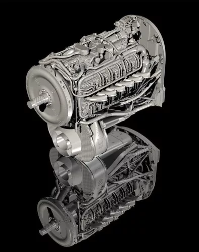 CMK Tempest-Engine Set for Special Hobby kit - motorkészlet