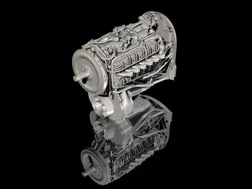 CMK Tempest-Engine Set for Special Hobby kit - motorkészlet