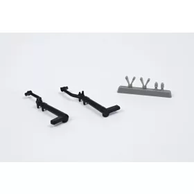  CMK P-51D Mustang Main Undercarriage Strengthened legs - megerősített főfutóműszárak