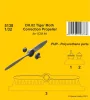 CMK DH.82 Tiger Moth Correction Propeller(ICM kit) - légcsavar-korrekciós készlet