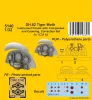 CMK DH.82 Tiger Moth Instrument P. with Compasses and Coaming, Correction S. - DH.82 Tiger Moth Instrument P. Compasses és Coaming, S. – korrekciós készlet