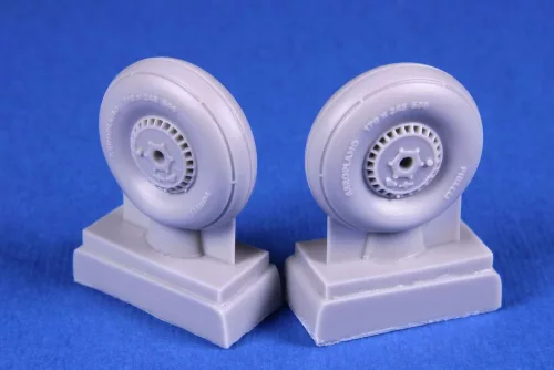 CMK Fiat CR.42 Main Wheels (ICM kit) - Fiat CR.42 fő (ICM makett) – kerékkészlet