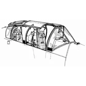 CMK OV-10A Interior Set - belsőtér-részletező készlet