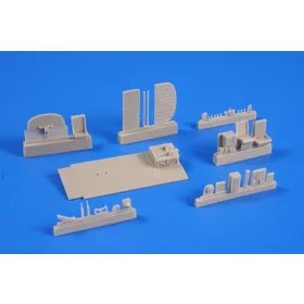   CMK Avro Lancaster MkI/III-Interior set f.Ai - belsőtér-részletező készlet, Airfix maketthez