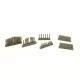 CMK P-40-Undercarriage Set(contains wheel structure and Canvas covers) - futóműkészlet kerékszerkezettel és vászonburkolatokkal