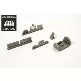   CMK J2M3 Raiden Cockpit Set,for Hasegawa kit - cockpitkészlet