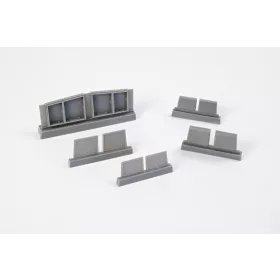   CMK B5N2 Kate Wing Fuel Tank Set for Airfix Kit - B5N2 Kate szárny-üzemanyagtartály és hozzáférési panel készlet, Airfix maketthez