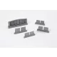 CMK B5N2 Kate Wing Fuel Tank Set for Airfix Kit - B5N2 Kate szárny-üzemanyagtartály és hozzáférési panel készlet, Airfix maketthez