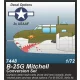 CMK B-25G Mitchell 75 mm Gun Nose Conversion Set - 75 mm-es orrfegyverzet, átalakító készlet