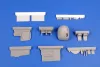 CMK B-25G Mitchell 75 mm Gun Nose Conversion Set - 75 mm-es orrfegyverzet, átalakító készlet