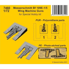 CMK Messerschmitt Bf 109E-1/5 Wing Machine Guns - géppuska