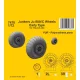 CMK Junkers Ju 88A/C Wheels Early Type (Revell kits) - kerékkészlet