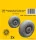 CMK Beaufighter Mk.VI/X/21 Mainwheels - Late Wheel Disk / Smooth Tyre - Beaufighter Mk.VI/X/21 - késői kerék tárcsa / sima futófelületű gumiabroncs – főfutókerekek