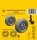 CMK Mosquito Undercarriage Wheels / for 1/72 Tamiya and Hasegawa kits - futóműkerekek, Tamiya / Hasegawa makettekhez