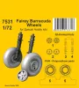CMK Fairey Barracuda Wheels for Special Hobby - kerékkészlet