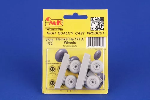 CMK Heinkel He 177 A Wheels for Revell - kerékkészlet