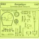 CMK Bergetiger - conversion set für Tamiya Bausatz - átalakító készlet