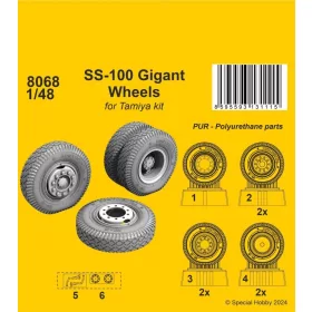   CMK SS-100 Gigant Wheels 1/48 / for Tamiya kits - kerékkészlet
