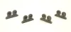 CMK Biber Trailer Wheels f.Secial Armour kit - Biber utánfutó – kerékkészlet, Special Armour maketthez