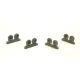 CMK Biber Trailer Wheels f.Secial Armour kit - Biber utánfutó – kerékkészlet, Special Armour maketthez