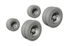 CMK Biber Trailer Wheels f.Secial Armour kit - Biber utánfutó – kerékkészlet, Special Armour maketthez