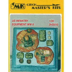 CMK US Infantry Equipment WWII – dioráma kellék makett
