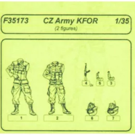 CMK CZ Army KFOR – figura makett