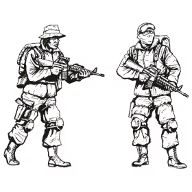 CMK US Navy Seals – figura makett