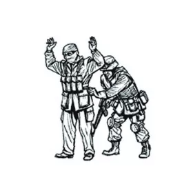 CMK Iraq Warrior + MP Soldier – figura makett